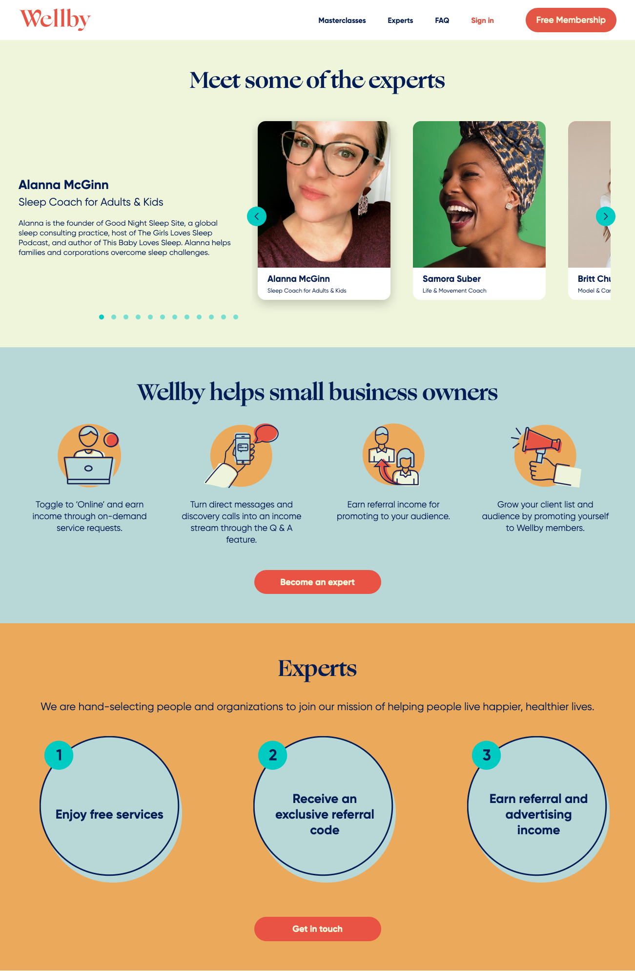 Wellby Health desktop screenshot